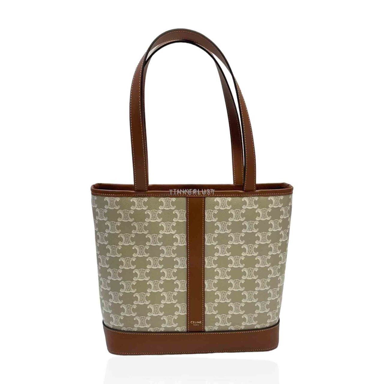 直営店買付☆☆【CELIEN】Small Cabas In Triomphe Canvas tas tote-bag Celine Small Cabas in Triomphe Canvas